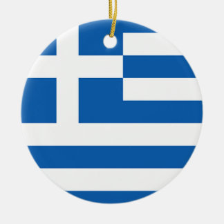 Flag of Greece, Greek Ceramic Tree Decoration