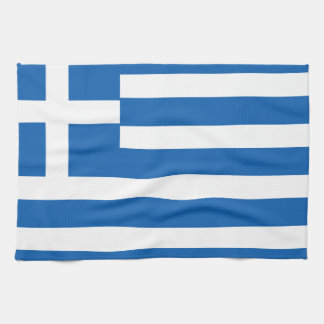 Flag of Greece Greek Flag Tea Towel