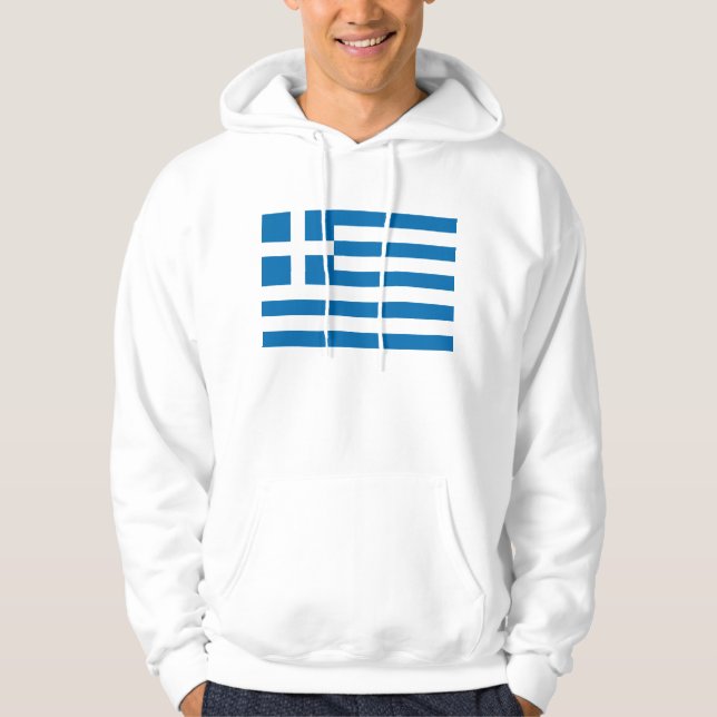 Flag of Greece Hoodie (Front)