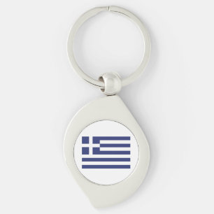 Flag of Greece Key Ring