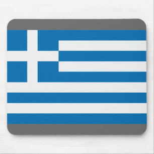 Flag of Greece Mouse Pad