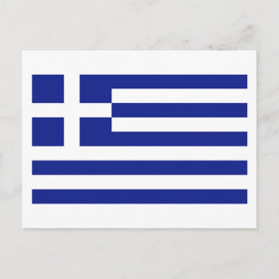 Flag of Greece Postcard