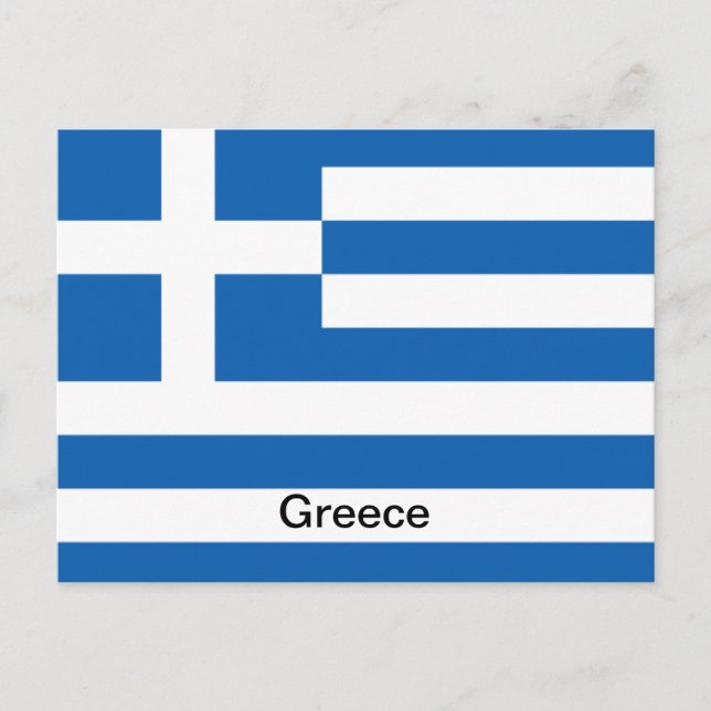 Flag of Greece Postcard (Front)
