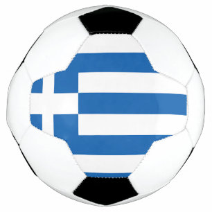 Flag of Greece Soccer Ball