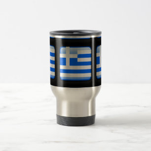 Flag of Greece Travel Mug