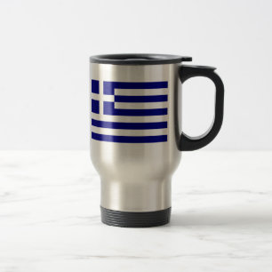 Flag of Greece Travel Mug