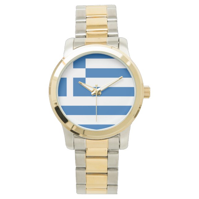 Flag of Greece Watch (Front)