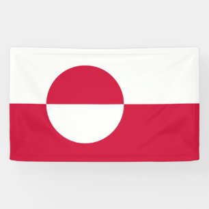 Flag of Greenland Banner