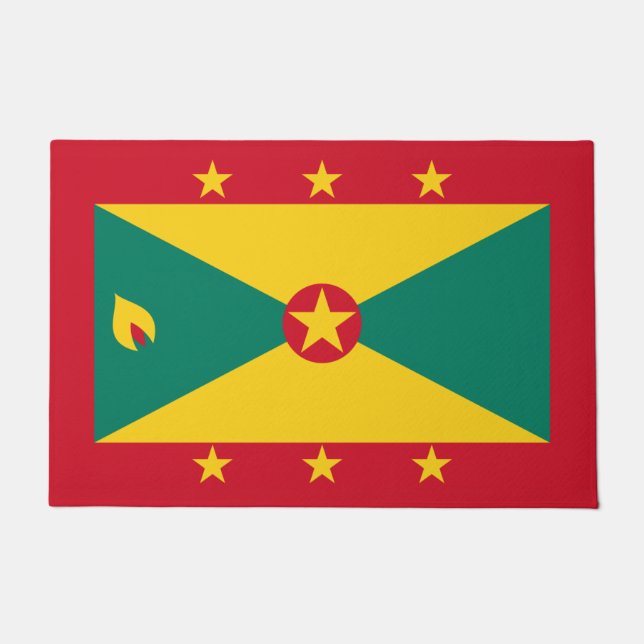 Flag of Grenada Doormat (Front)