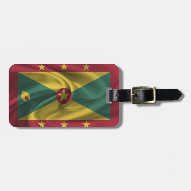 Flag Of Grenada Luggage Tag (Front Horizontal)