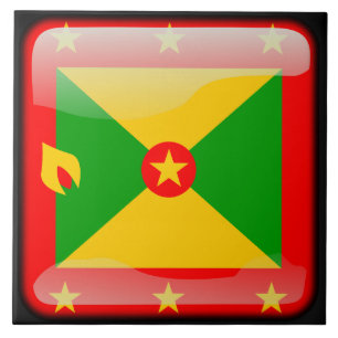 Flag of Grenada Tile