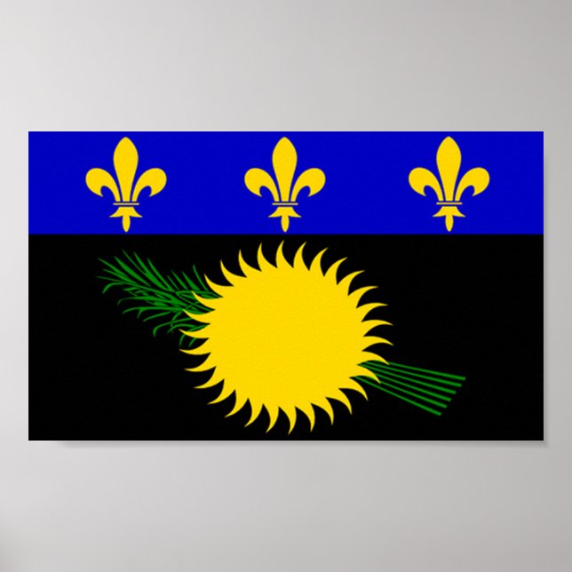 Flag of Guadeloupe Poster (Front)