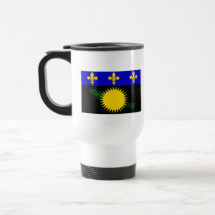 Flag of Guadeloupe Travel Mug