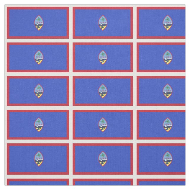 Flag of Guam Fabric (Swatch)