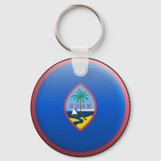 Flag of Guam Key Ring