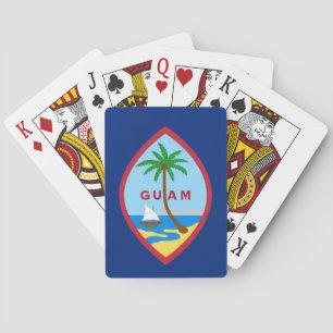 Flag of Guam Playing Cards