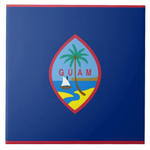 Flag of Guam Tile