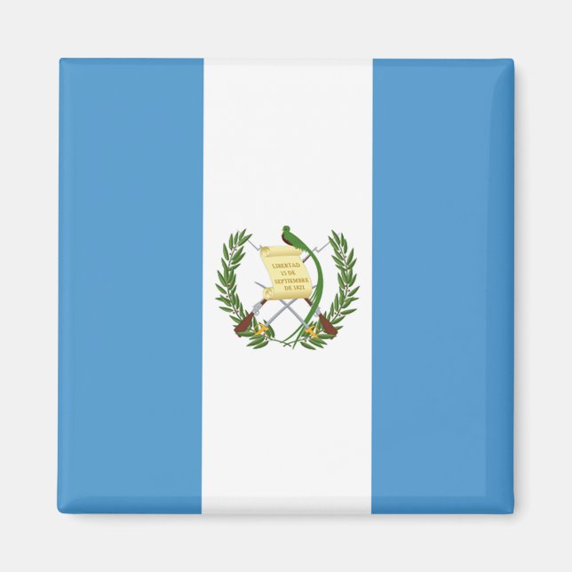 Flag of Guatemala - Central American Magnet (Front)