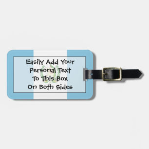 Flag of Guatemala Easy ID Personal Luggage Tag