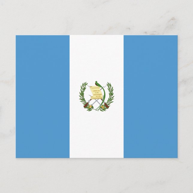 Flag of Guatemala Postcard (Front)