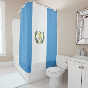 Flag of Guatemala Shower Curtain