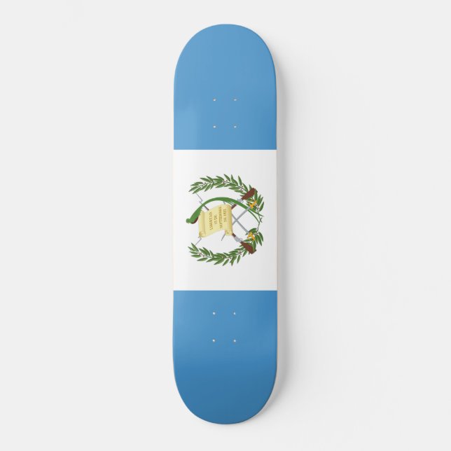 Flag of Guatemala Skateboard (Front)