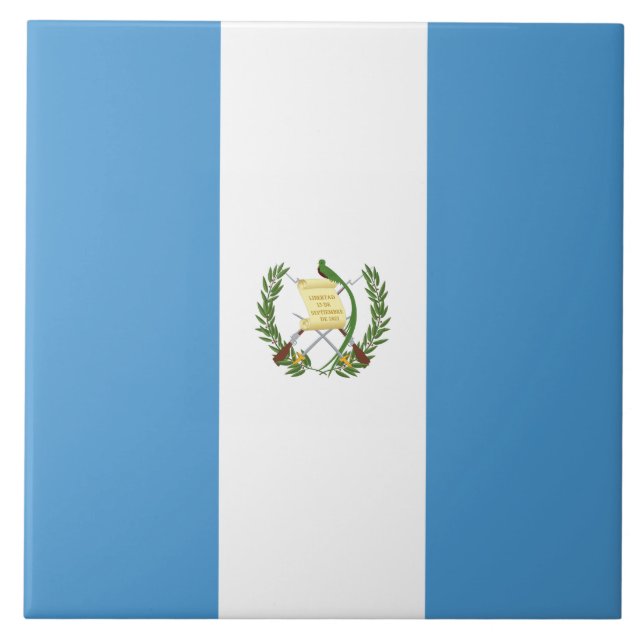 Flag of Guatemala Tile (Front)