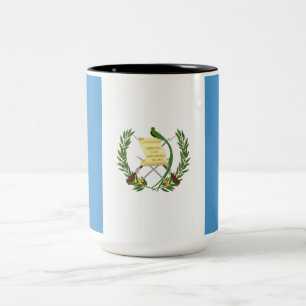 Flag of Guatemala Two-Tone Coffee Mug