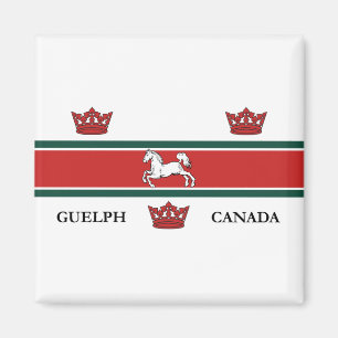 Flag of Guelph (Ontario, Canada) Magnet