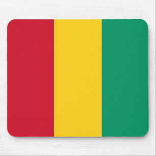 Flag of Guinea (African Country) Mouse Pad