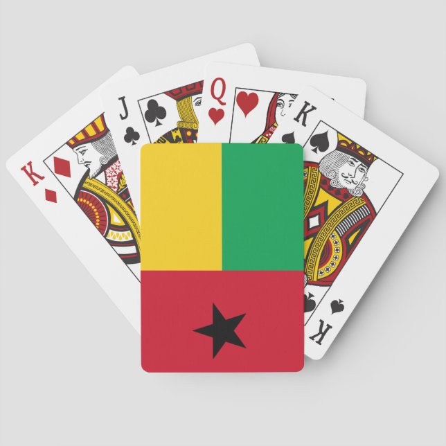 Flag of Guinea-Bissau Playing Cards (Back)
