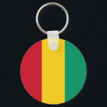 Flag of Guinea Key Ring<br><div class="desc">Flag of Guinea</div>