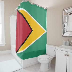Flag of Guyana Shower Curtain