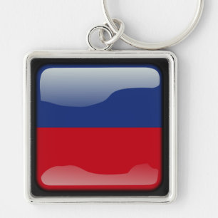 Flag of Haiti Key Ring