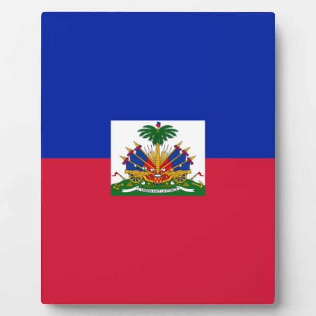 Flag of Haiti Plaque (Front)