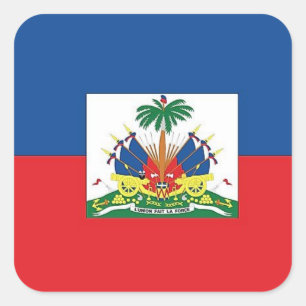 Flag of Haiti Square Sticker