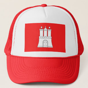 Flag of Hamburg Trucker Hat