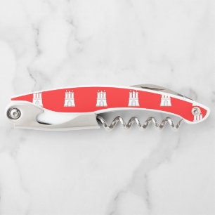 Flag of Hamburg Waiter's Corkscrew