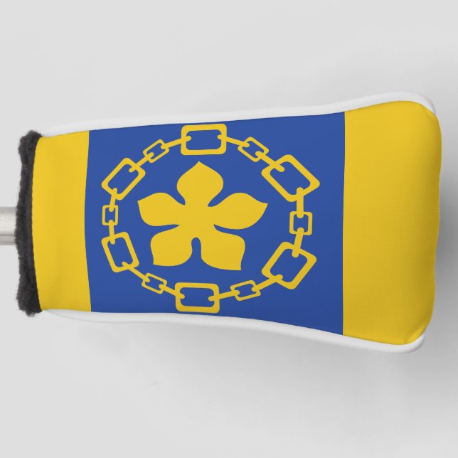 Flag of Hamilton, Ontario Golf Head Cover (Front)