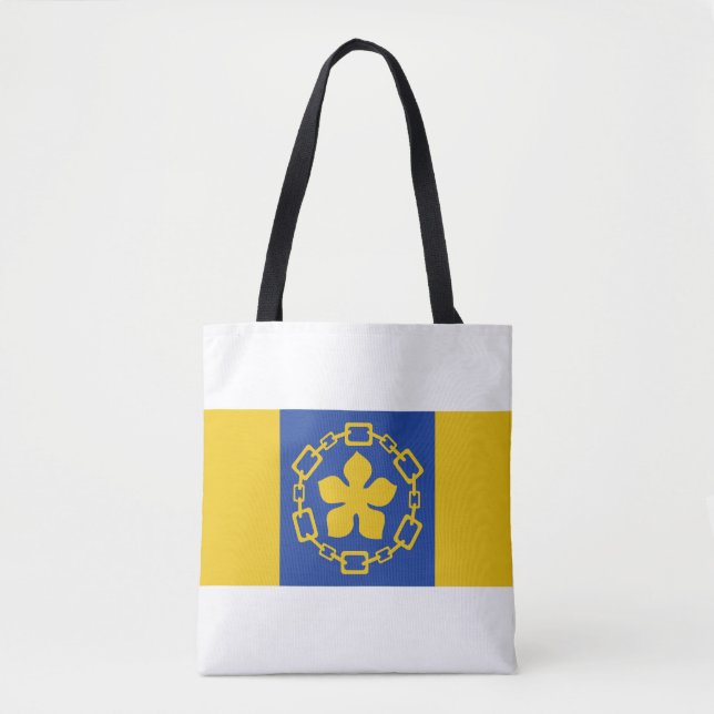Flag of Hamilton, Ontario Tote Bag (Front)