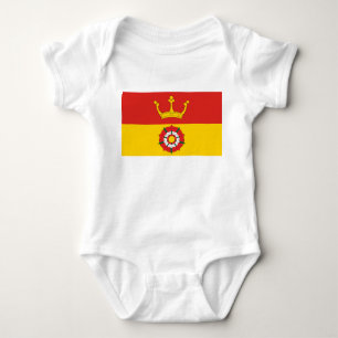 Flag of Hampshire (UK county) Baby Bodysuit