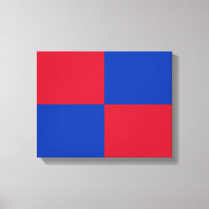 Flag of Harenkarspel Canvas Print