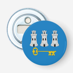 Flag of Havana, Cuba Bottle Opener