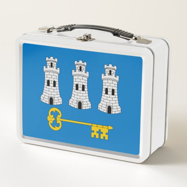 Flag of Havana, Cuba Metal Lunch Box (Front)
