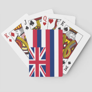 Flag of Hawaii (US State) Playing Cards