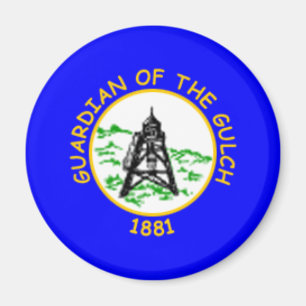 Flag of Helena, Montana Magnet