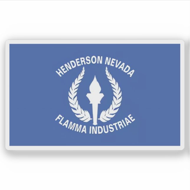 Flag of Henderson, Nevada, USA (Front)
