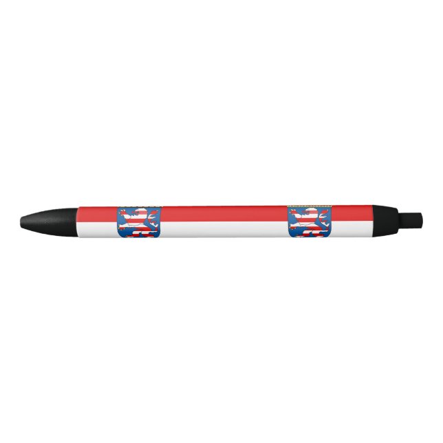 Flag of Hesse Black Ink Pen (Front)