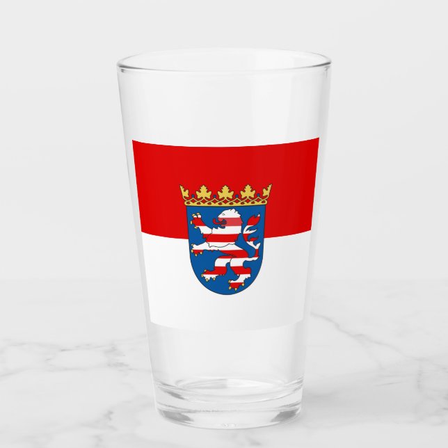 Flag of Hesse Glass (Front)
