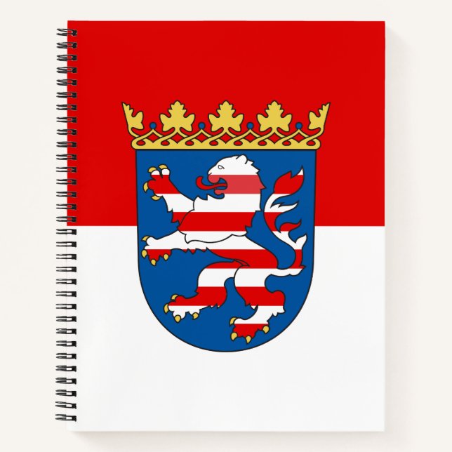 Flag of Hesse Notebook (Front)